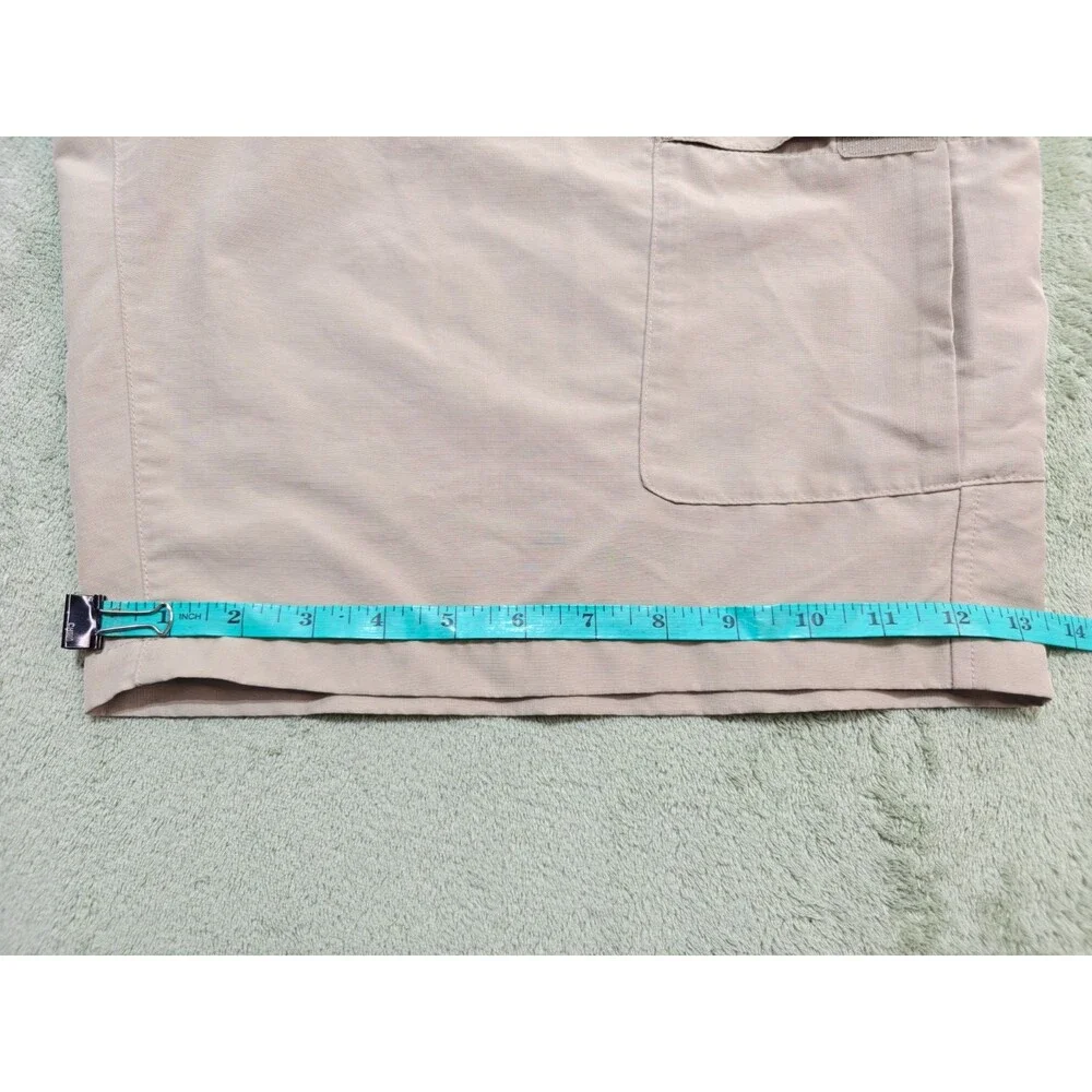 Field & Stream Shorts Mens 2XL Khaki Quick Dry Ripstop Cargo Fishing Utility